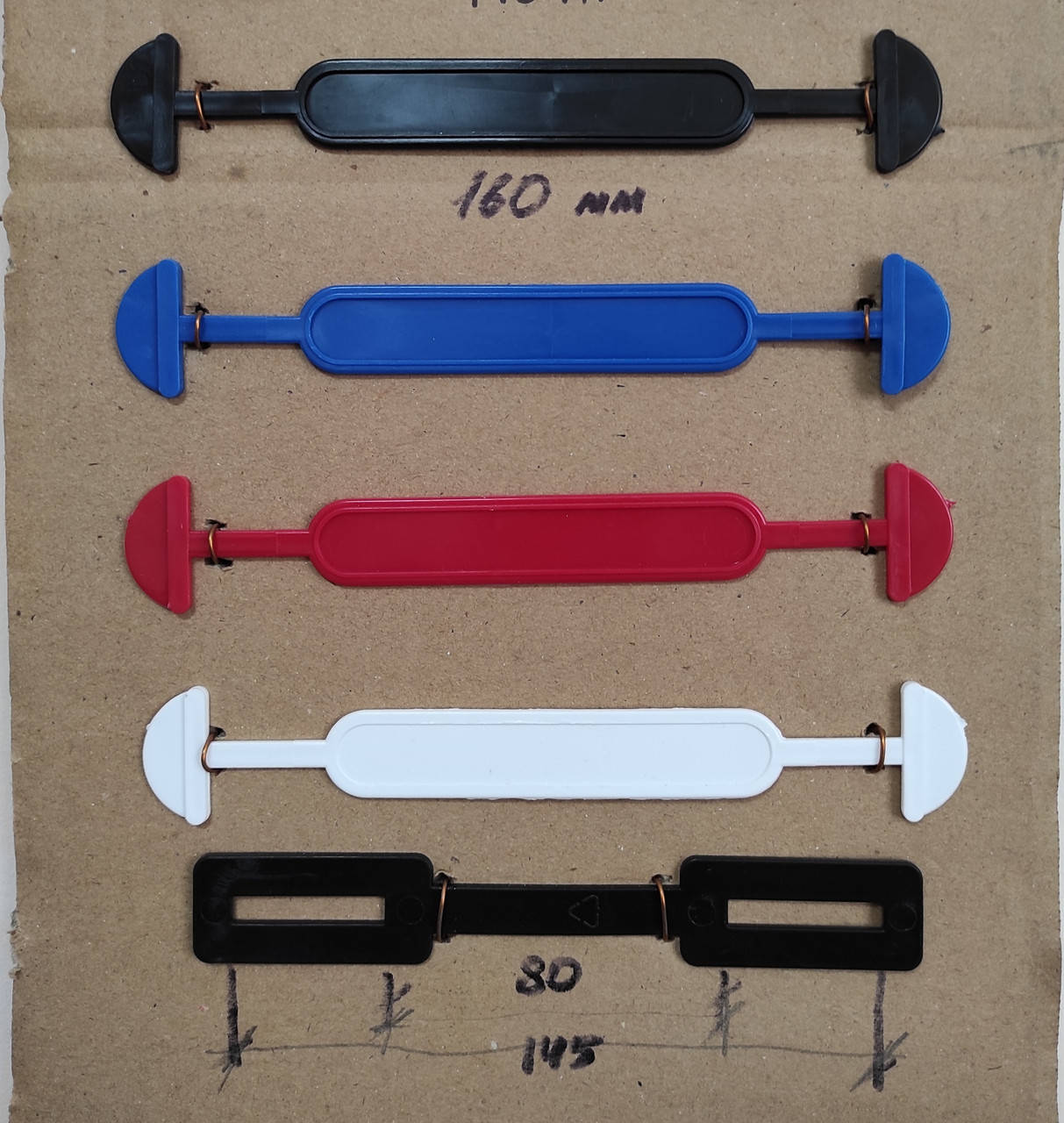 

Ручка 160х19мм (Большая) красная