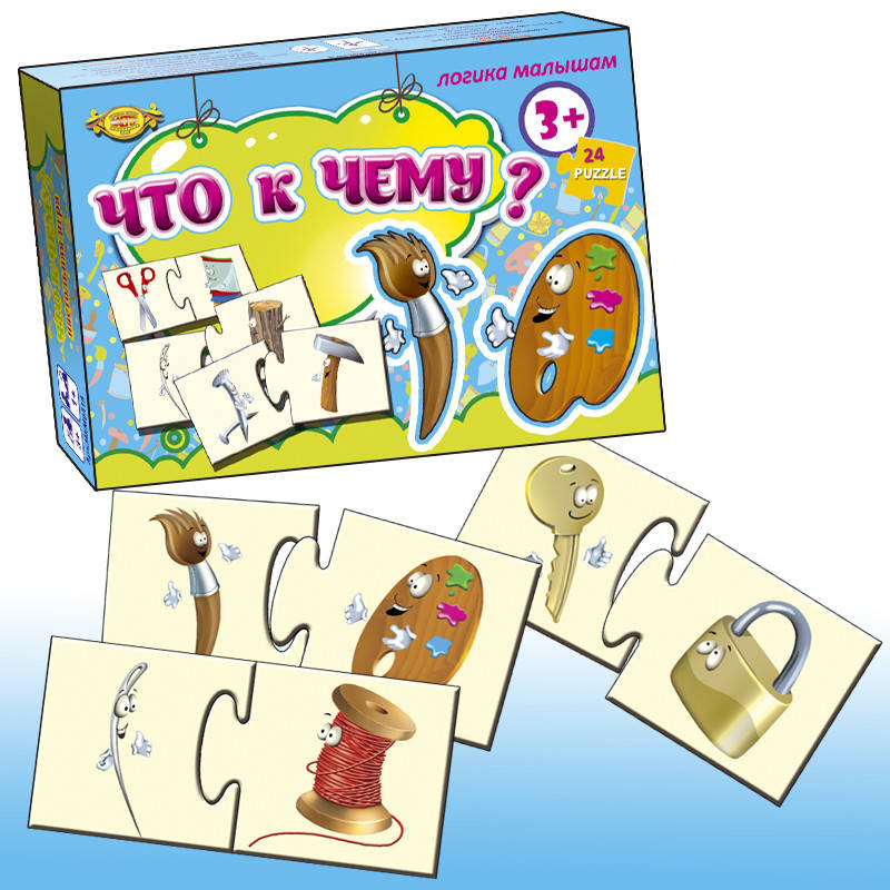 

Настольная игра "ЧТО К ЧЕМУ" (Мастер) арт. МКМ0318 штрих код 1031800016