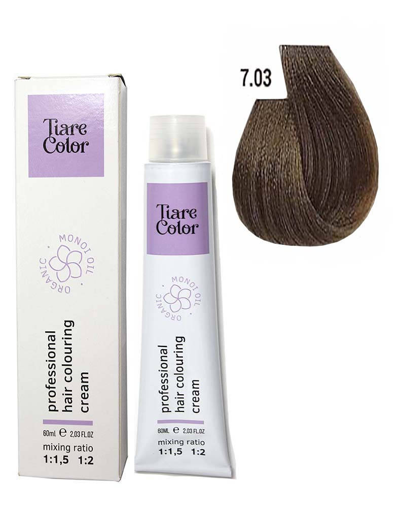 

7.03 Крем-фарба для волосся TIARE COLOR Hair Colouring Cream 60 мл