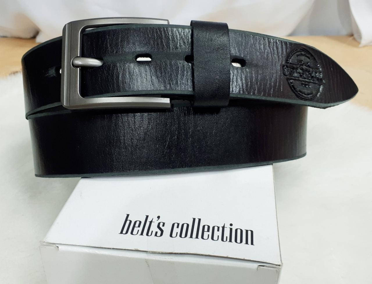 

Стильный мужской ремень Masco из натуральной кожи качественный пояс для настоящих мужчин в коробке