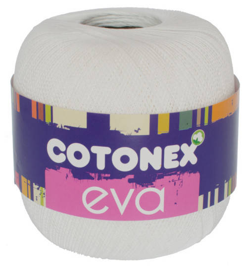

Cotonex EVA белая (тонкая) № 000/003, Белый