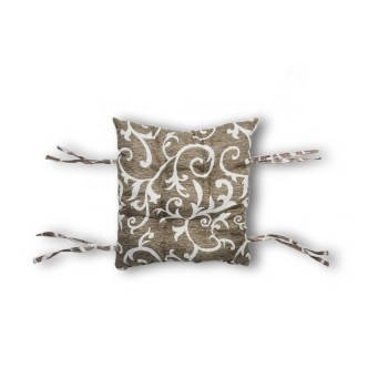 

Подушка/чехол на табуретку с завязками 45х45