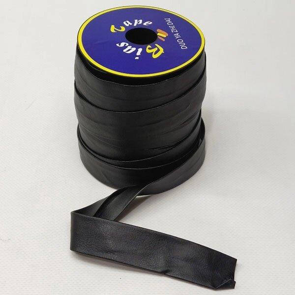 

Косая бейка кожа 2,5 см. черная (СИНДТЕКС-1182), Черный