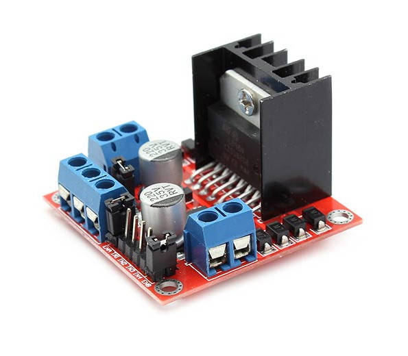 

Драйвер двух двигателей на L298N