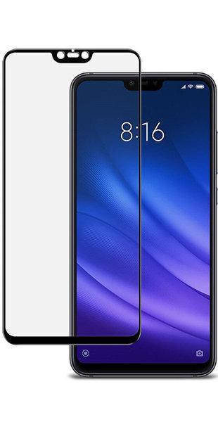 

Защитное стекло для Xiaomi Mi8 lite/Mi8x черное 5D полная проклейка, Черный