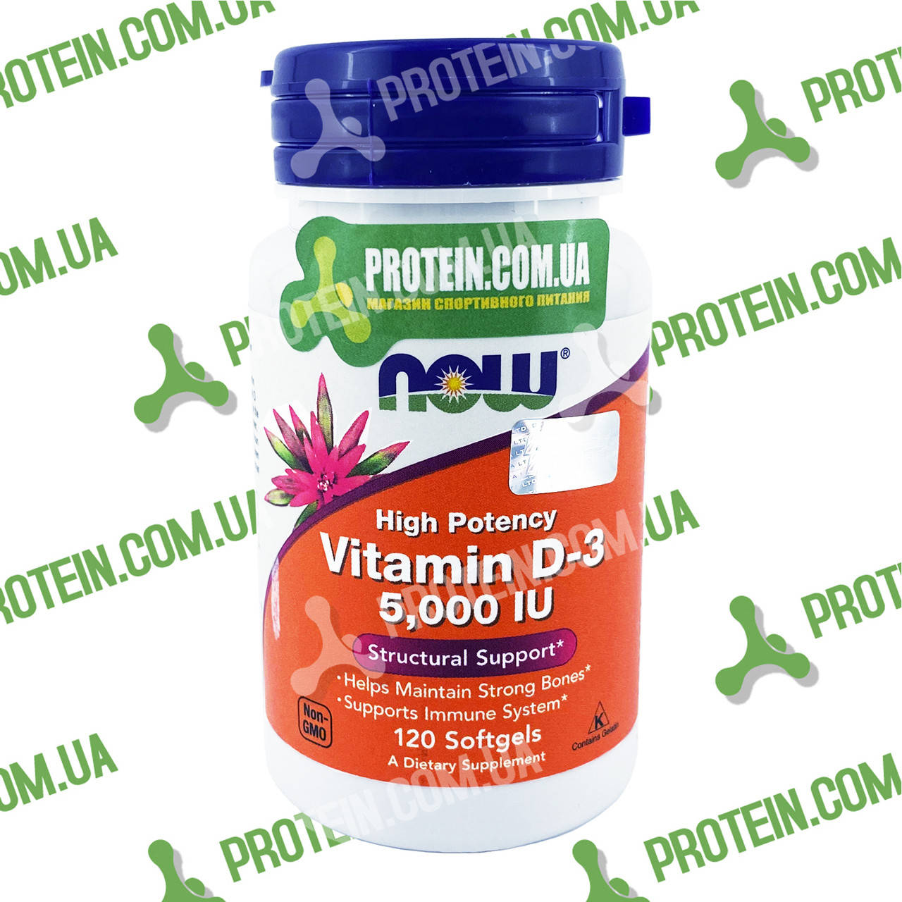 

Витамин Д3 USA ORIGINAL!!! NOW Vitamin D3 5000 IU 125 мкг 120 капс