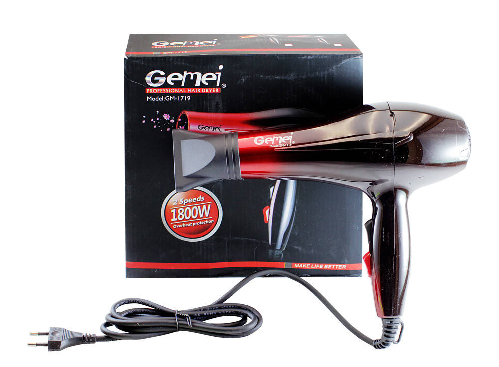 

Фен для волос Gemei GM 1719