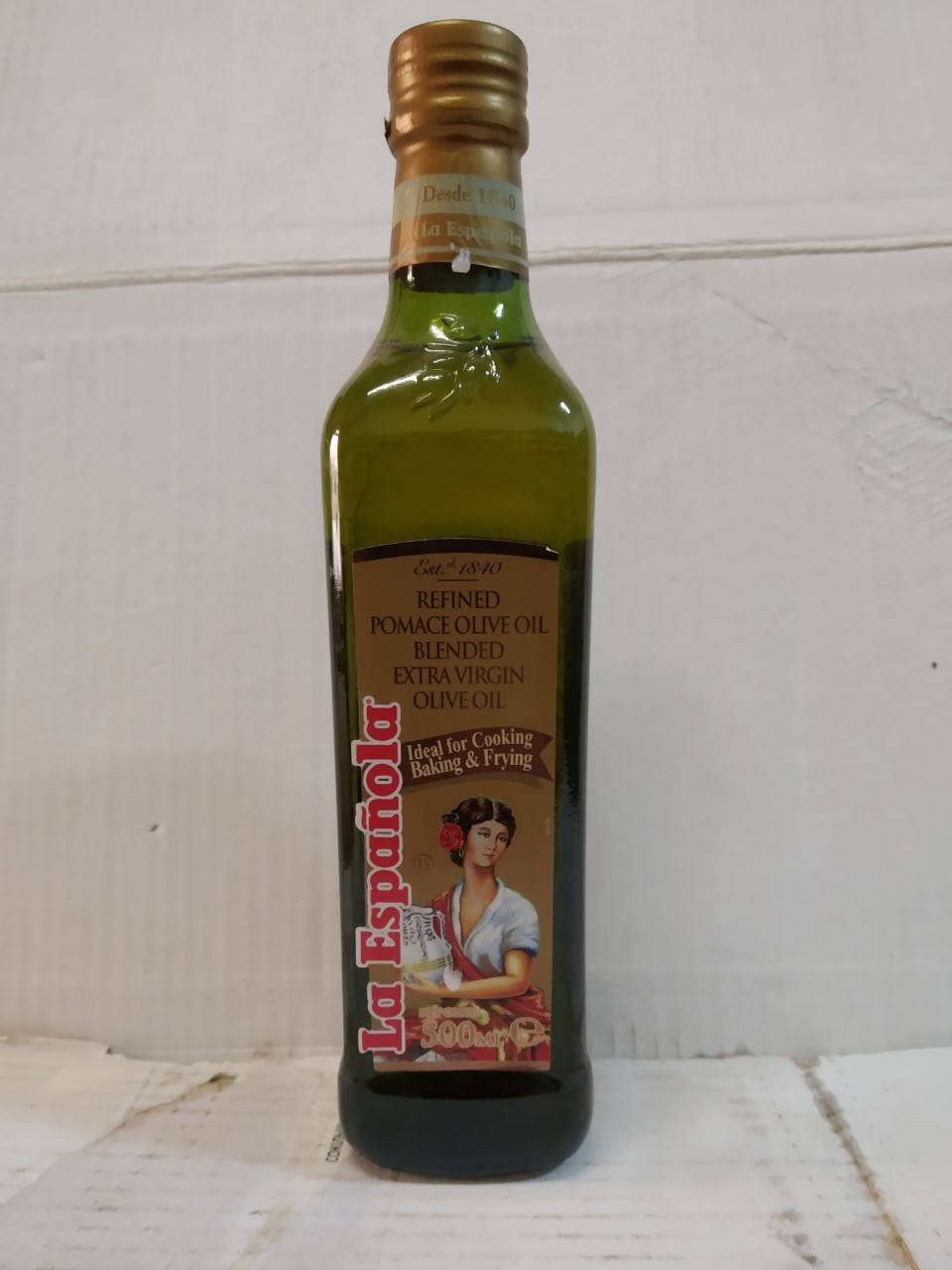 

Оливковое масло La Espanola Pomace с extra virgin 0.5л.стекло