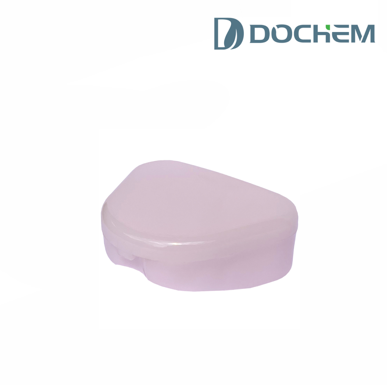 

Футляр Dochem для ортодонтических ретейнеров (кап) глубина 2.54 см розовый