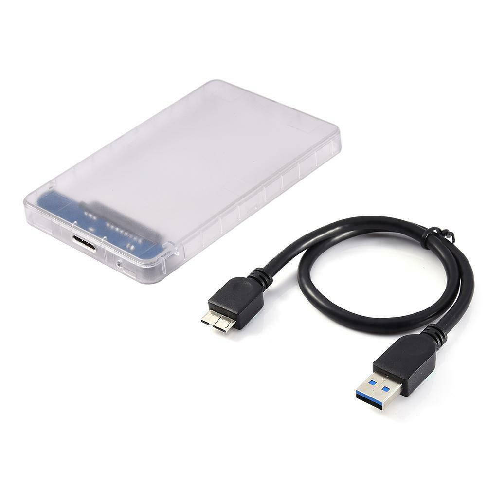 

USB 3.0 SATA iS621 внешний бокс для HDD SSD 2.5 разборной прозрачный
