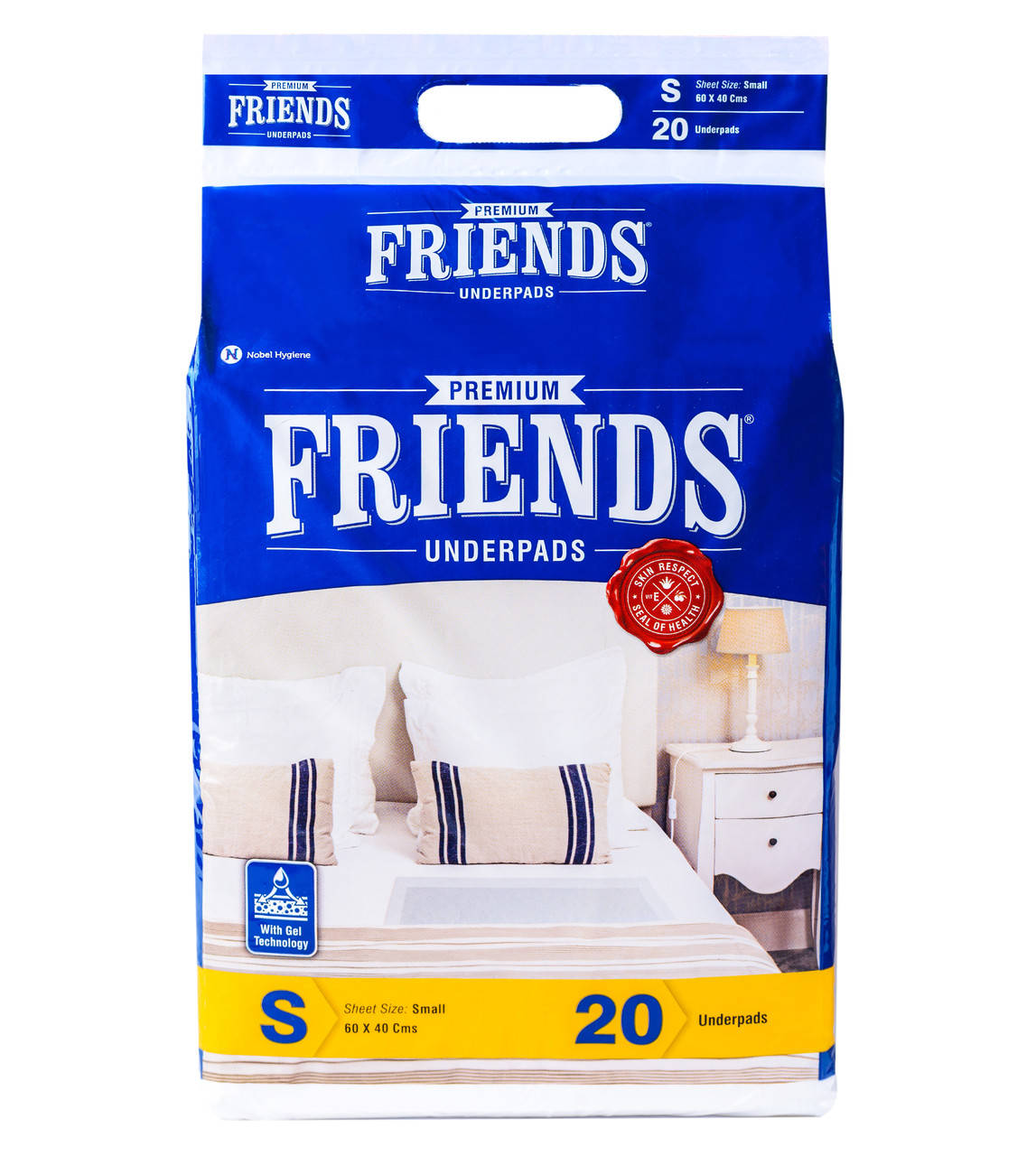 

Пеленки гигиенические Friends Premium, 60х40 см, 20 шт.