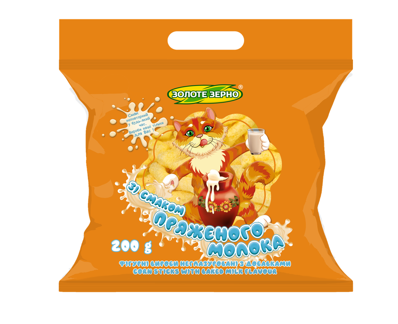 

Палички кукурудзяні «Пряжене молоко» 200 г