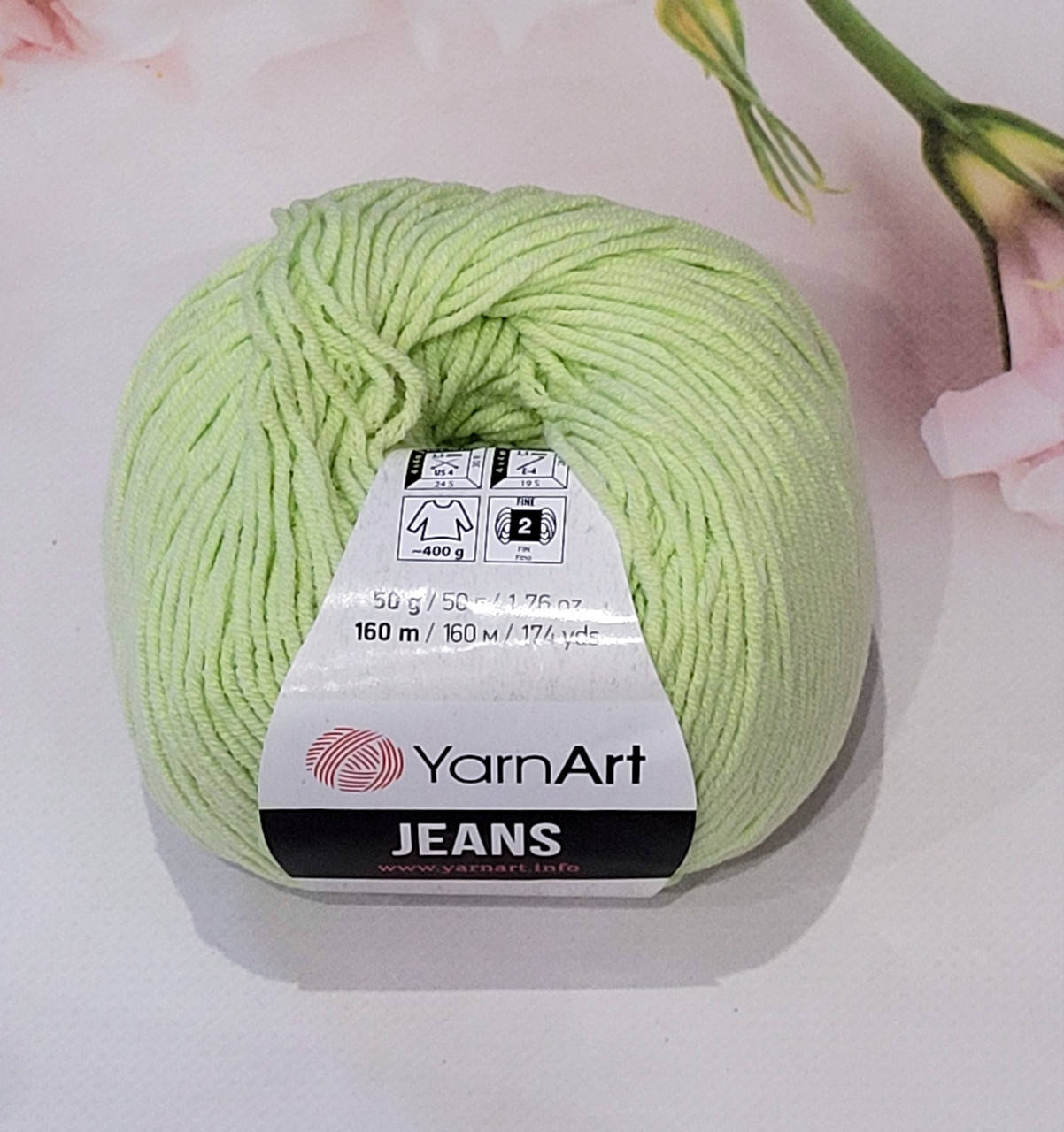 

YarnArt Jeans 11св.салатовий