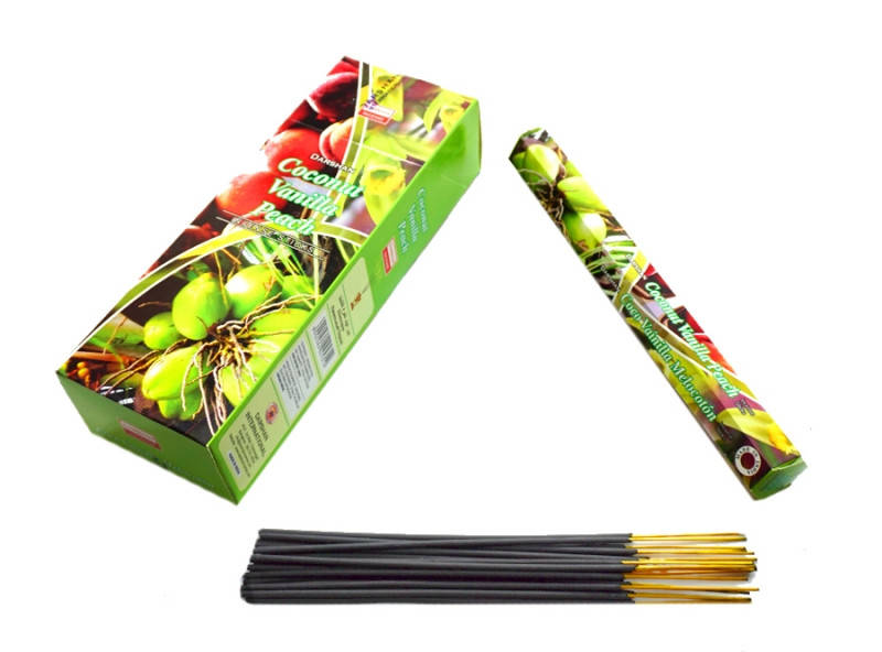 

Darshan COCONUT VANILLA PEACH (шестигранник) Кокос Ваниль Персик