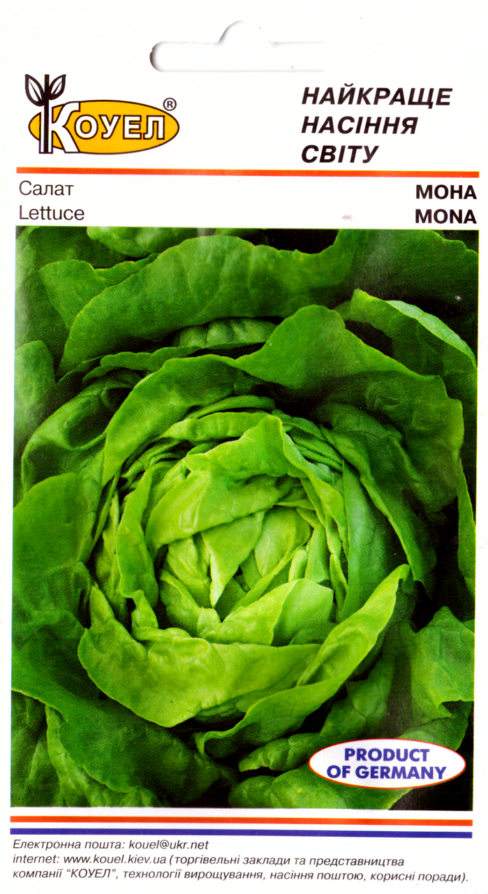 

Семена салата Мона 1г Коуел