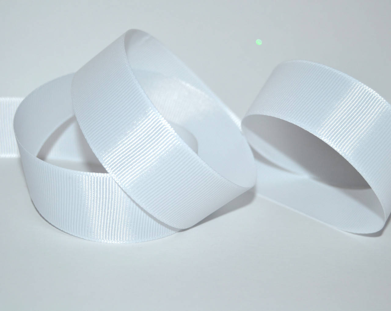 

Стрічка репсова 2,5см, колір-білий, Белый