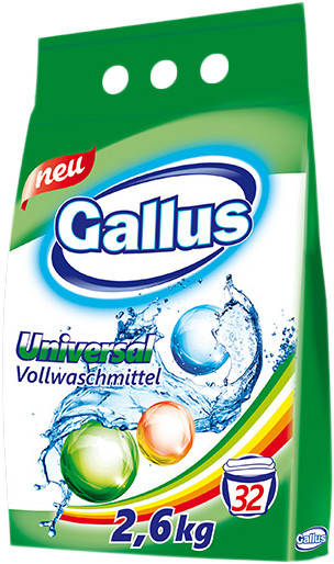 

Пральний порошок Gallus 2600г