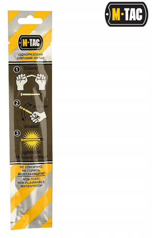 

Химический свет M-TAC (желтый/красный)