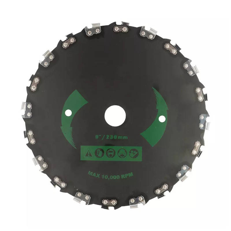 

Диск нож для триммера с зубьями цепи «Резак»