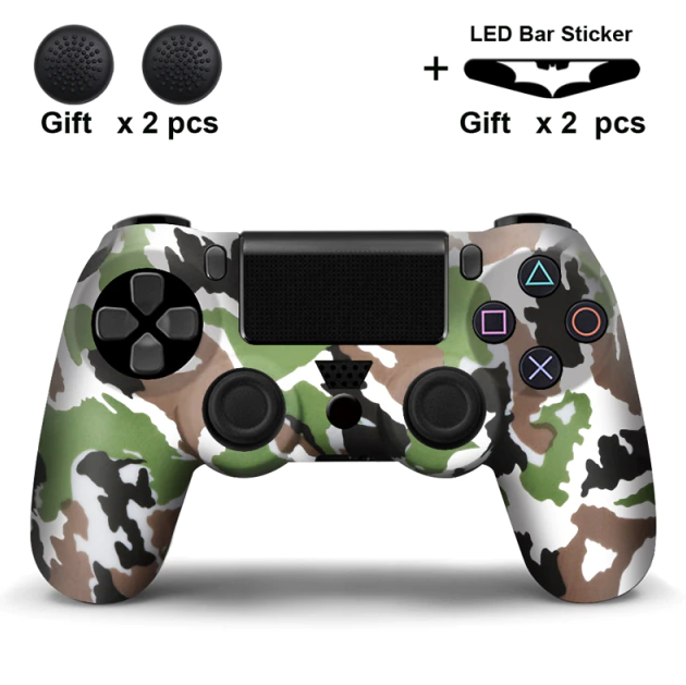 

Чехол силиконовый для геймпада PS4 Dualshock 4 Camo Black