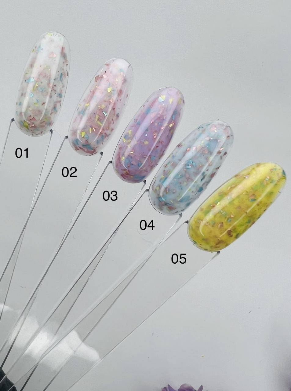 

База для маникюра с поталью Milano 8 ml