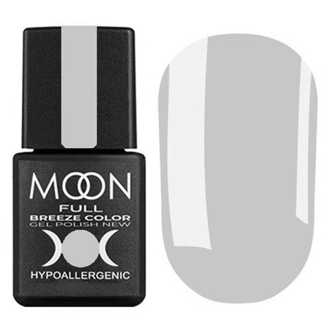 

Гель-лак для ногтей Moon Full Breeze Color №415 Светло-серый 8 мл (19765Gu)