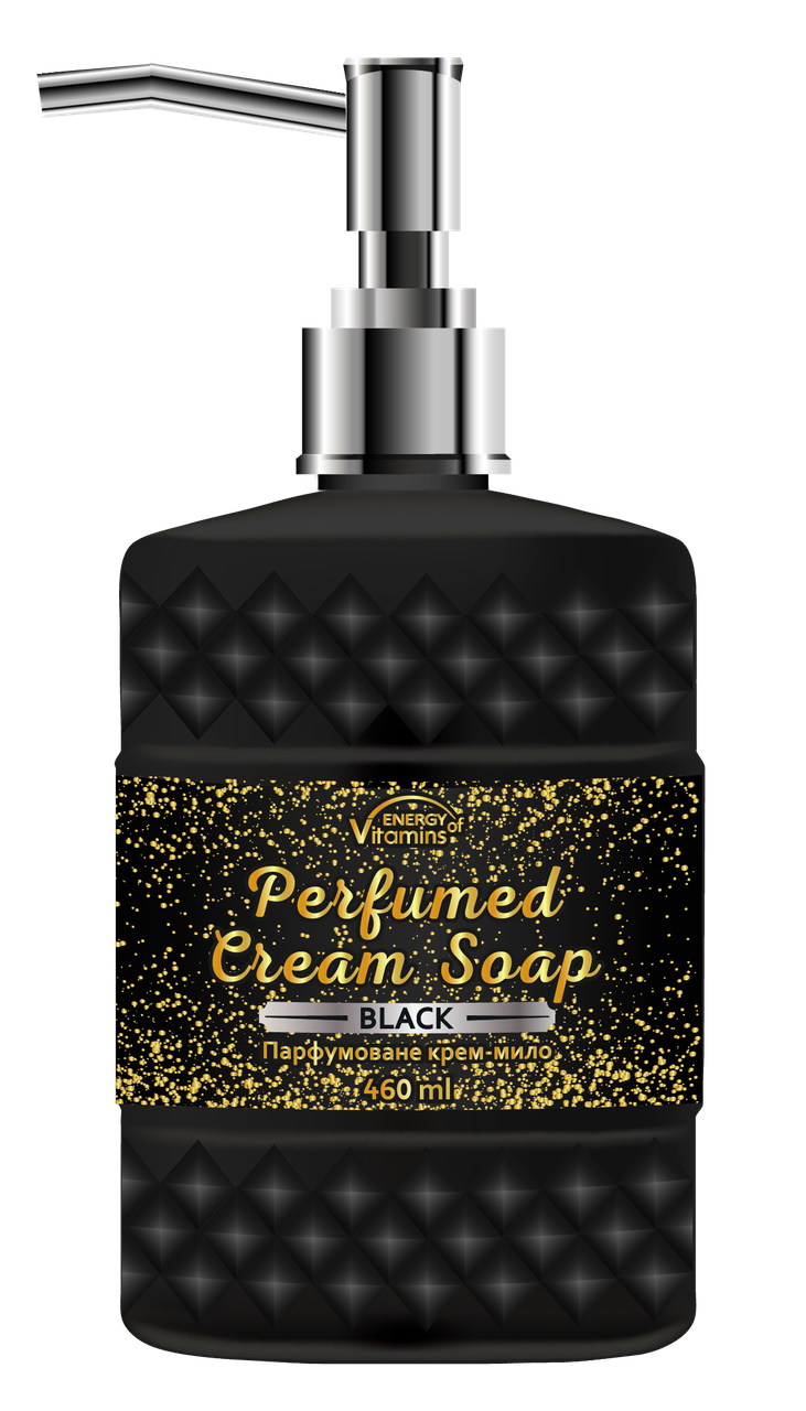 

Мыло - крем жидкое 460 мл парфюмированное Black Альянс Красоты