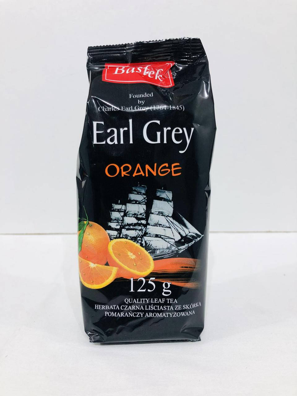 

Чай чорний розсипний Bastek Earl Grey з апельсином 125гр