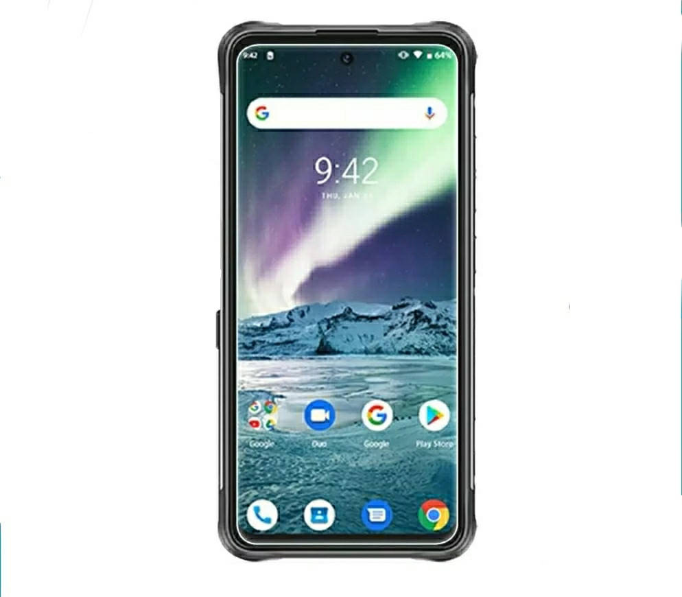 

Закаленное защитное стекло на UMIDIGI Bison GT Прозрачное, Прозрачный