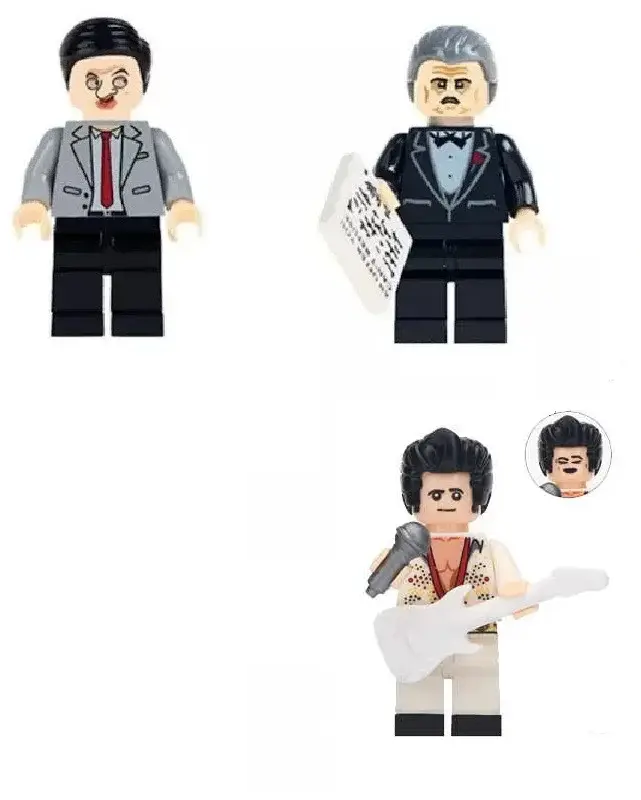 

Фигурки Крестный отец Мистер Бин Queen Майкл Джексон Фредди Меркьюри Lego Элвис Пресли