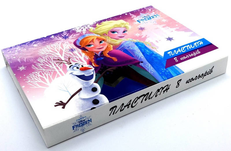 

Пластилин ТЕТРАДА DISNEY Холодное сердце 8 цветов 160гр (ТЕ12138)