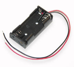 

Батарейный отсек 2*AA с проводами