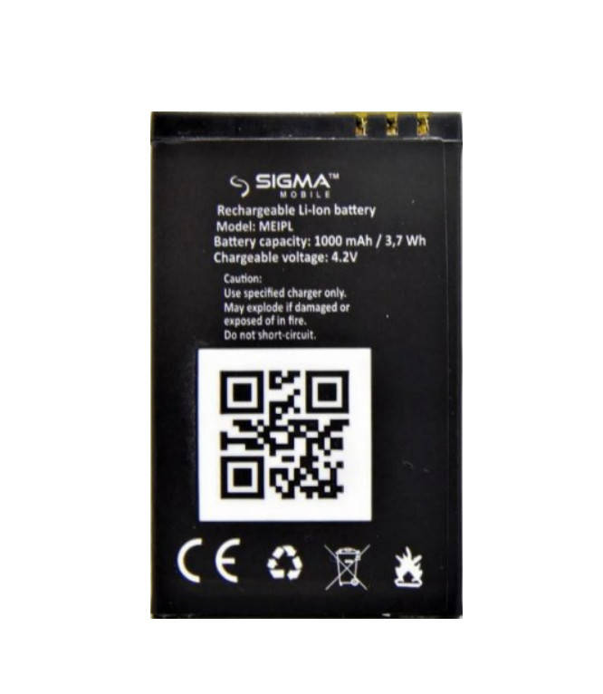 

Аккумулятор Sigma Comfort 50 Elegance / Meipl