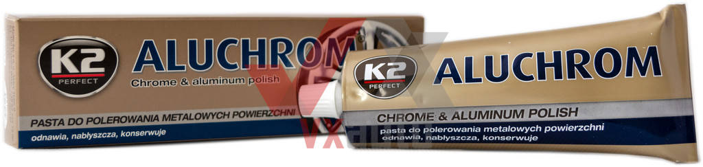 

Полироль для хромированных деталей 120 г K2 Aluchrom