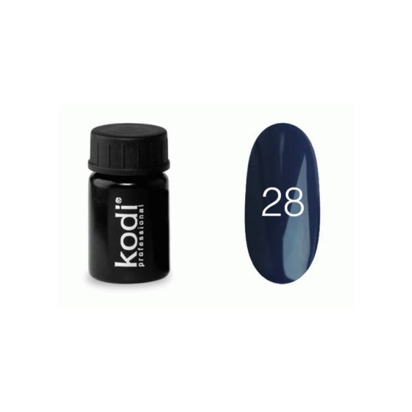 

Гель-краска для ногтей Kodi Professional №28 4 мл, Синий