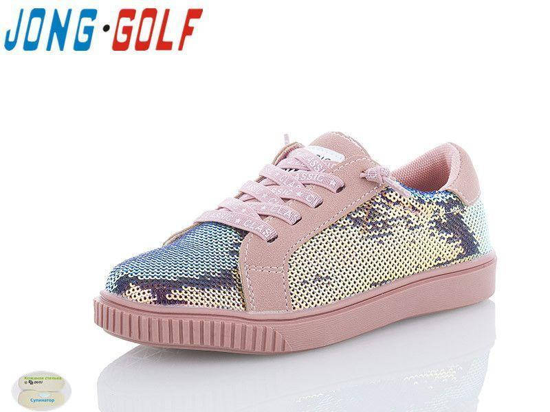 

Кеды детские на девочку с пайетками ТМ Jong Golf Размеры 26 - 34