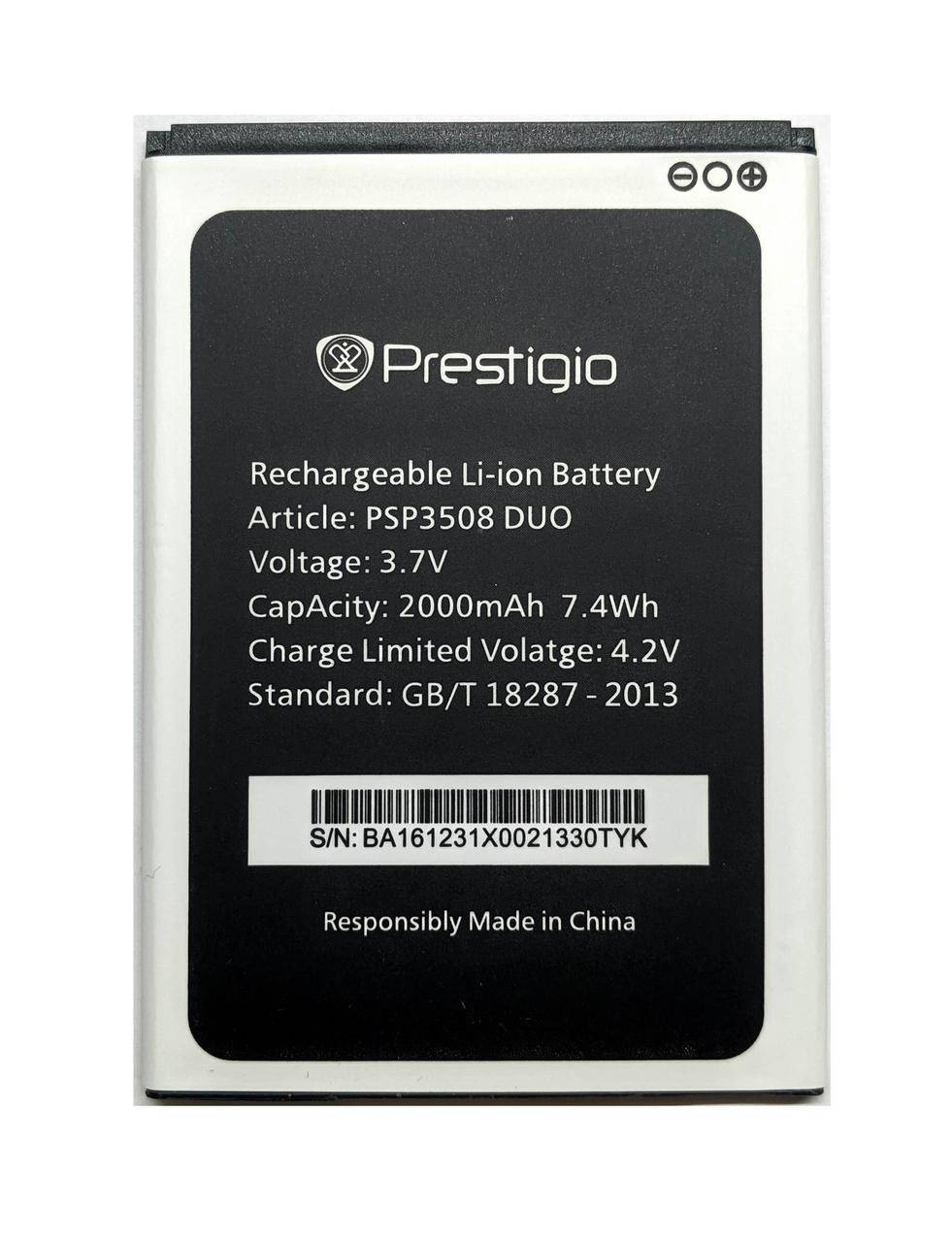 

Prestigio Wize P3 PSP3508 DUO Аккумулятор Батарея