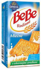 

Печенье opavia bebe молочное130g