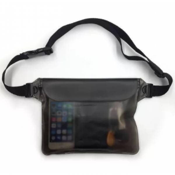 

Водонепроницаемая сумка чехол EasyWay для денег телефона документов Черная 9921153432 GM, КОД: 1925537