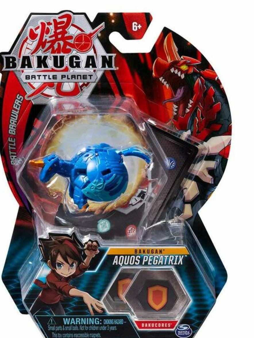

Bakugan.Battle planet: игровой базовый набор из одного бакугана Pegatrix Aquos