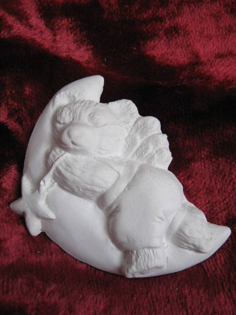 

Гипсовая фигурка Мишка на Луне для раскрашивания и декорирования