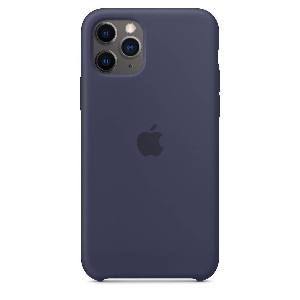 

Силиконовый чехол iPhone 11 Pro Max (2019) Midnight Blue синий