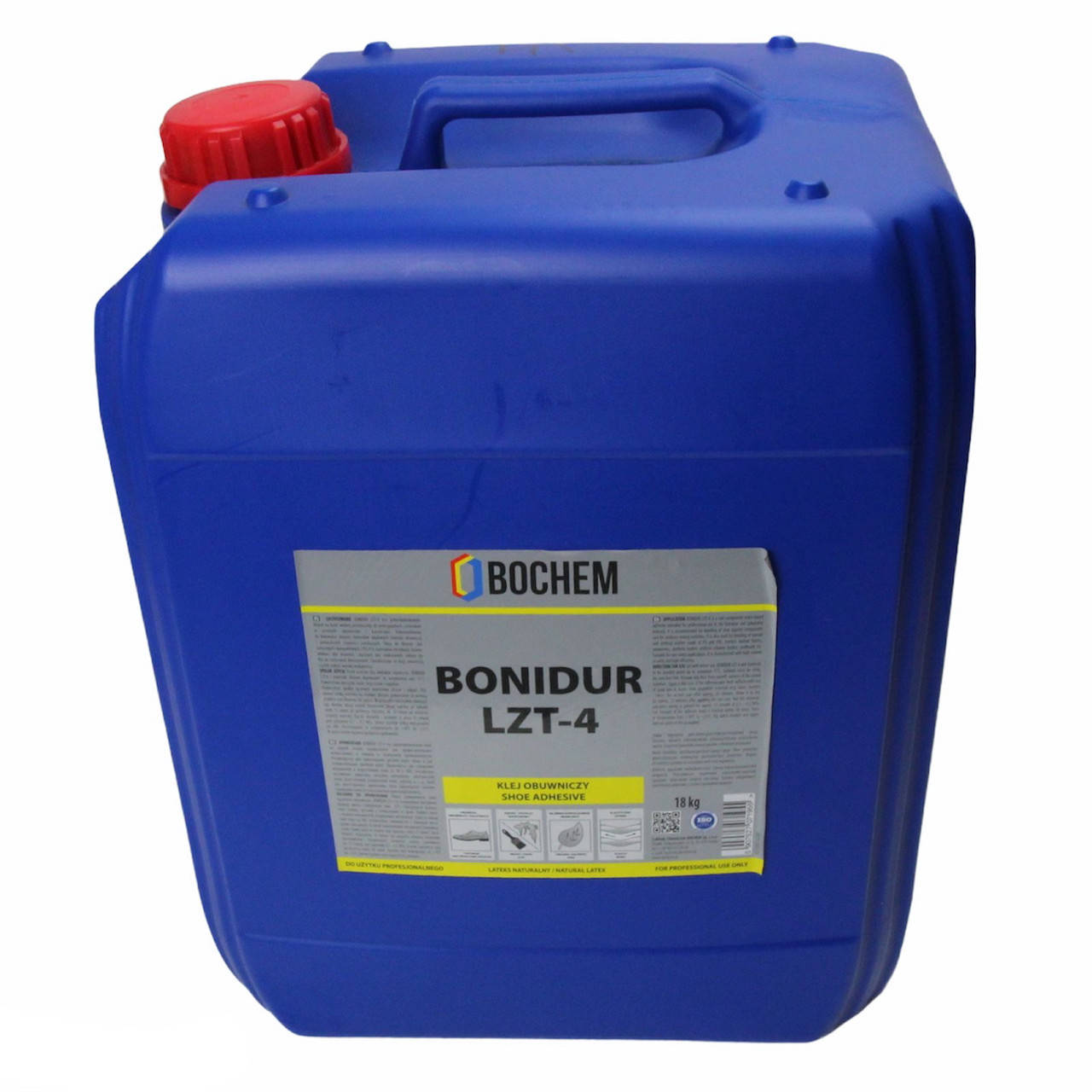 

Клей каучуковий (латексный) на водной основе BONIDUR LZT-4 Польша, 18кг/≈19л, Белый