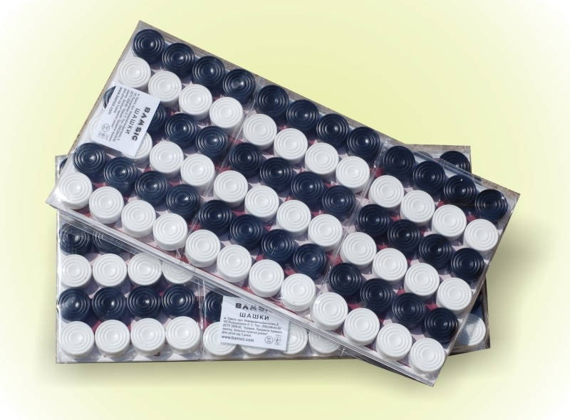 

Шашки+нарды (3 набора), Бамсик 32*16*2см /35/