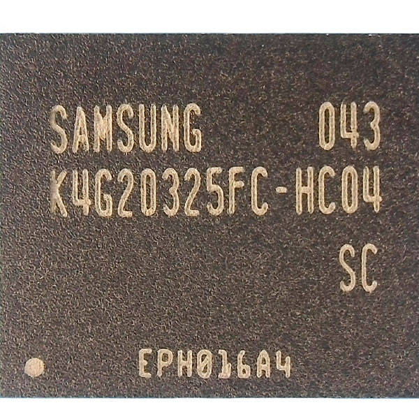 

Микросхема Samsung K4G20325FC-HC04
