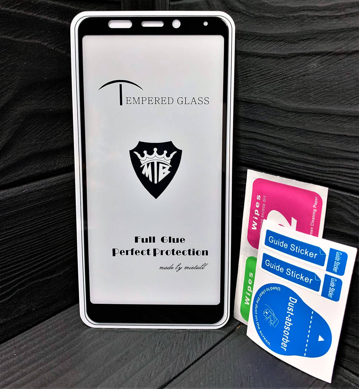 

Защитное стекло для Xiaomi Redmi 5 FullGlue чёрное, Прозрачный