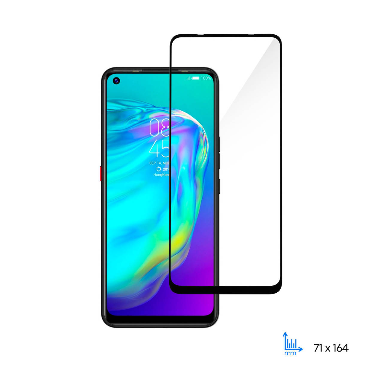 

Защитное стекло 2E для TECNO Pova (LD7), 2.5D FCFG,(1Pack),Black border, Черный