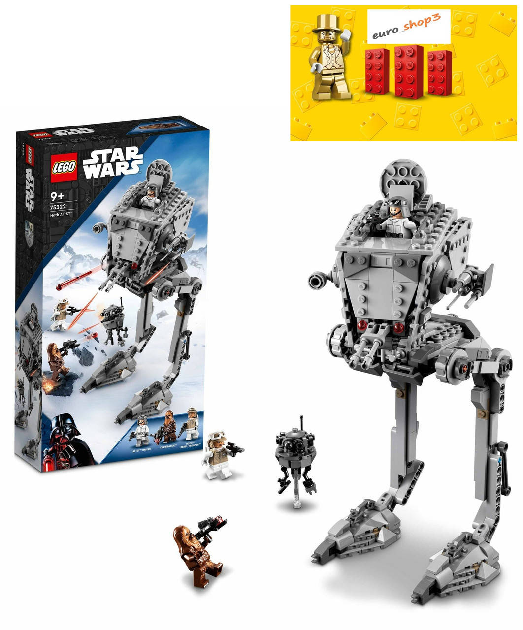 

LEGO Star Wars AT-ST Гота 75322, Разные цвета