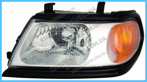 

Фара Mitsubishi Pajero Sport 00-08 левая (Depo) электрич. , рант черн. 8301A315XA