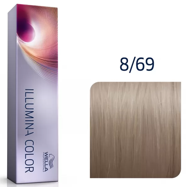 

Краска для волос Wella ILLUMINA Color 8/69 светлый блонд фиолетовый сандре 60мл